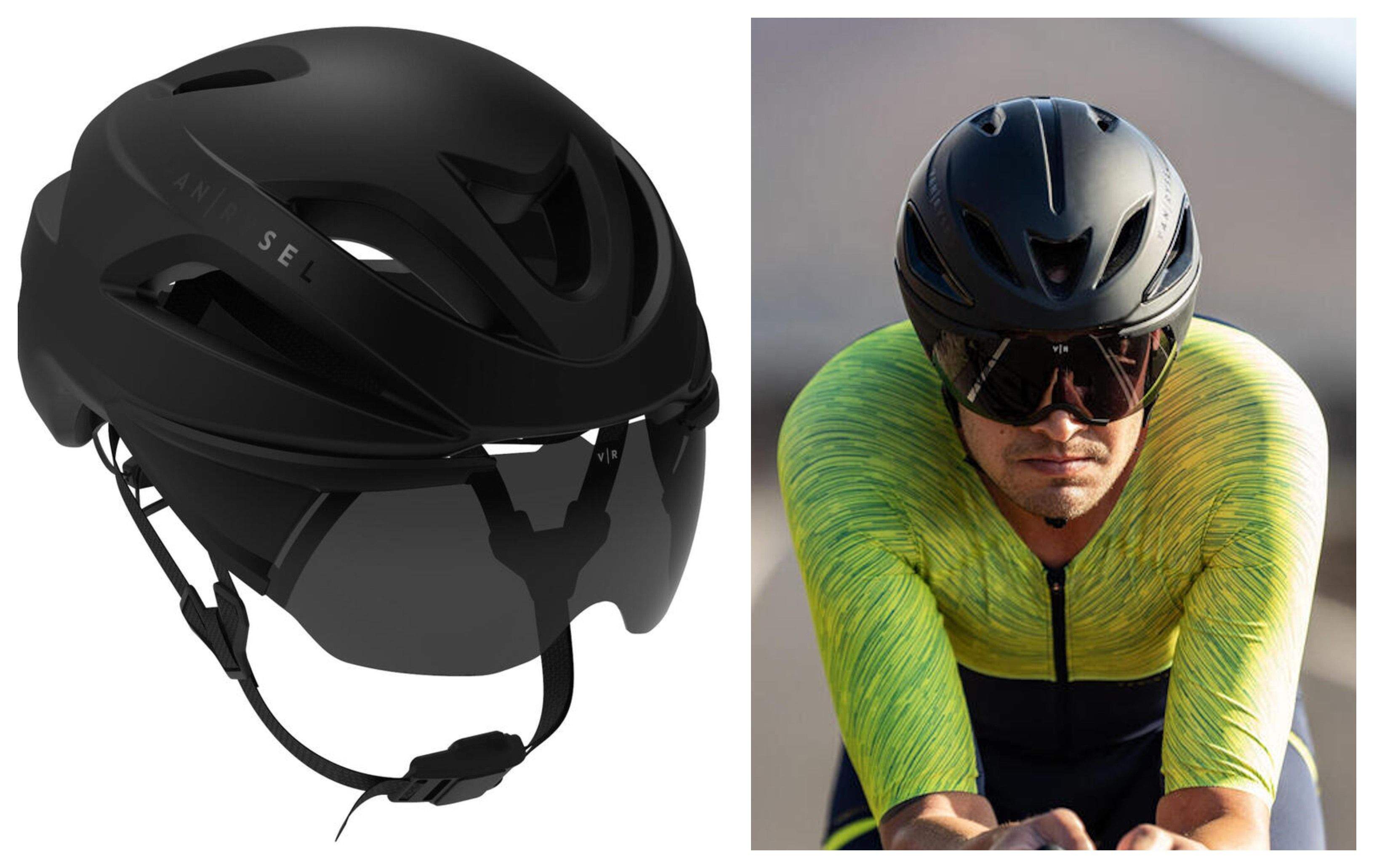 Así es el nuevo casco de triatlón de Decathlon con pantalla desmontable