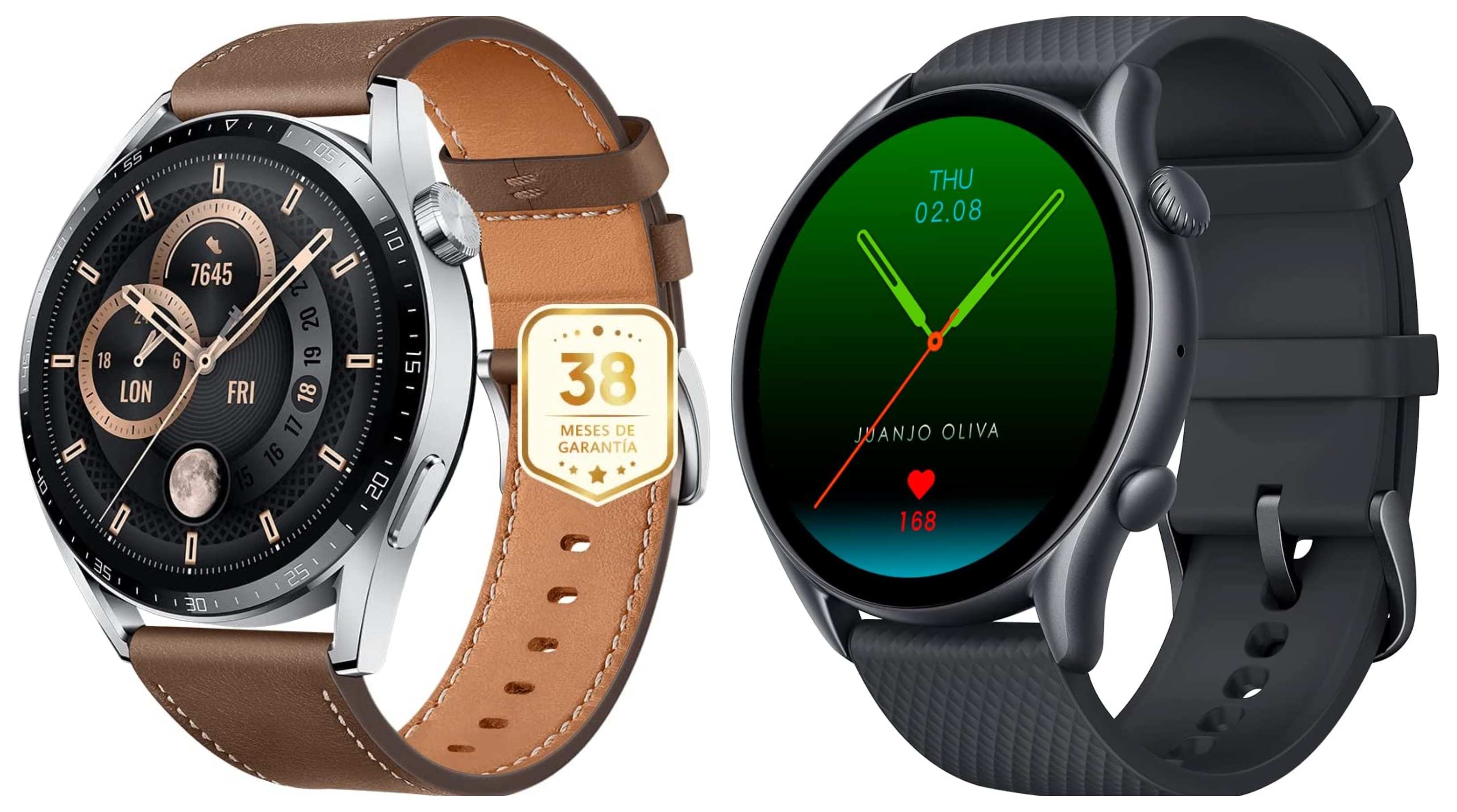 El nuevo reloj GPS de Huawei por 161 €... y sus cuatro rivales que le hacen competencia