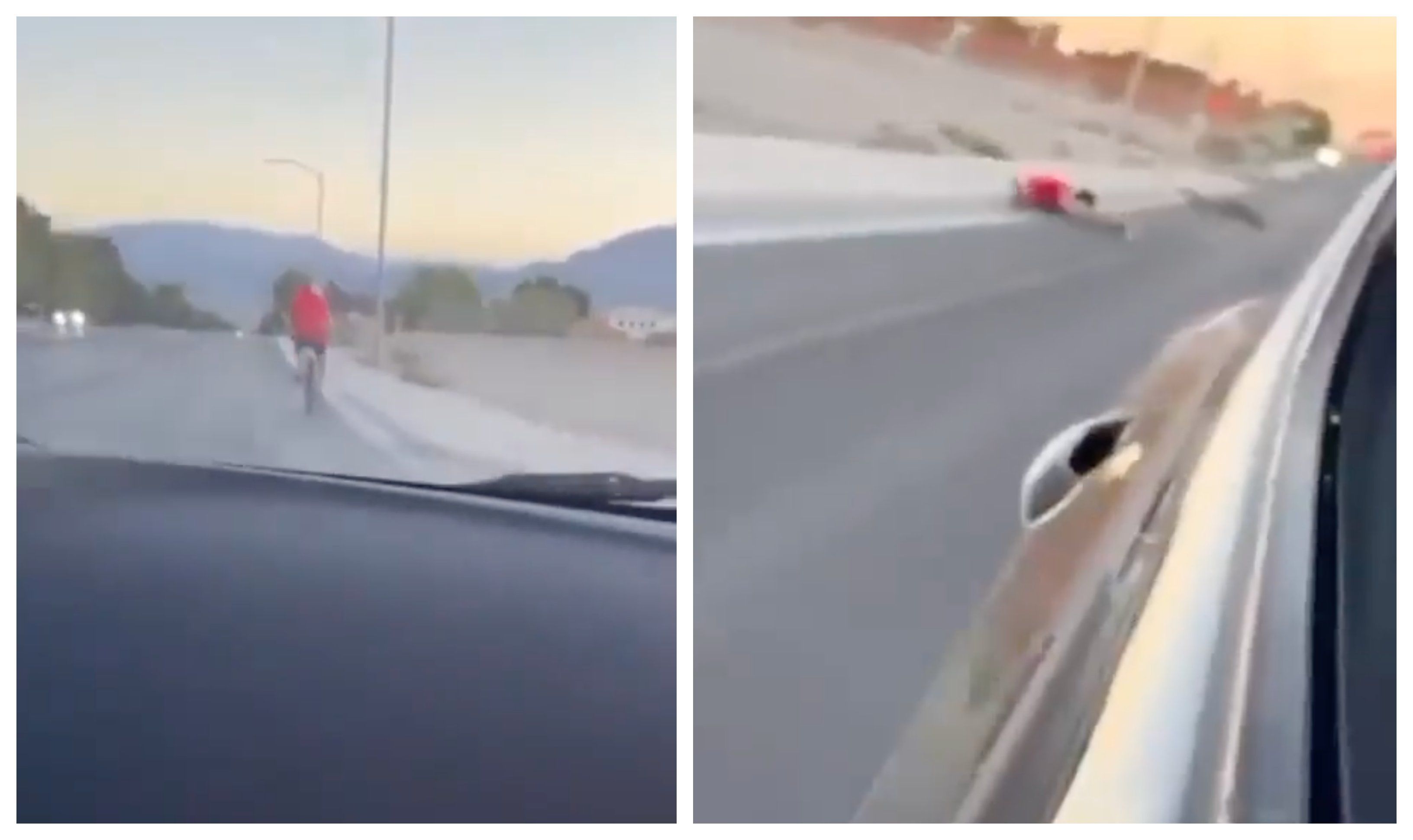 [VÍDEO] Dos adolescentes atropellan y matan a un ciclista mientras lo graban con el móvil