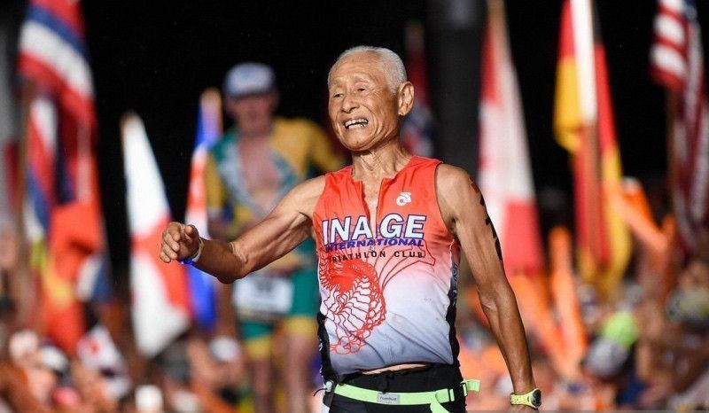 hiromu inada a por el ironman de hawaii con 90 an os hiromu inada a por el ironman de hawaii con 90 an os