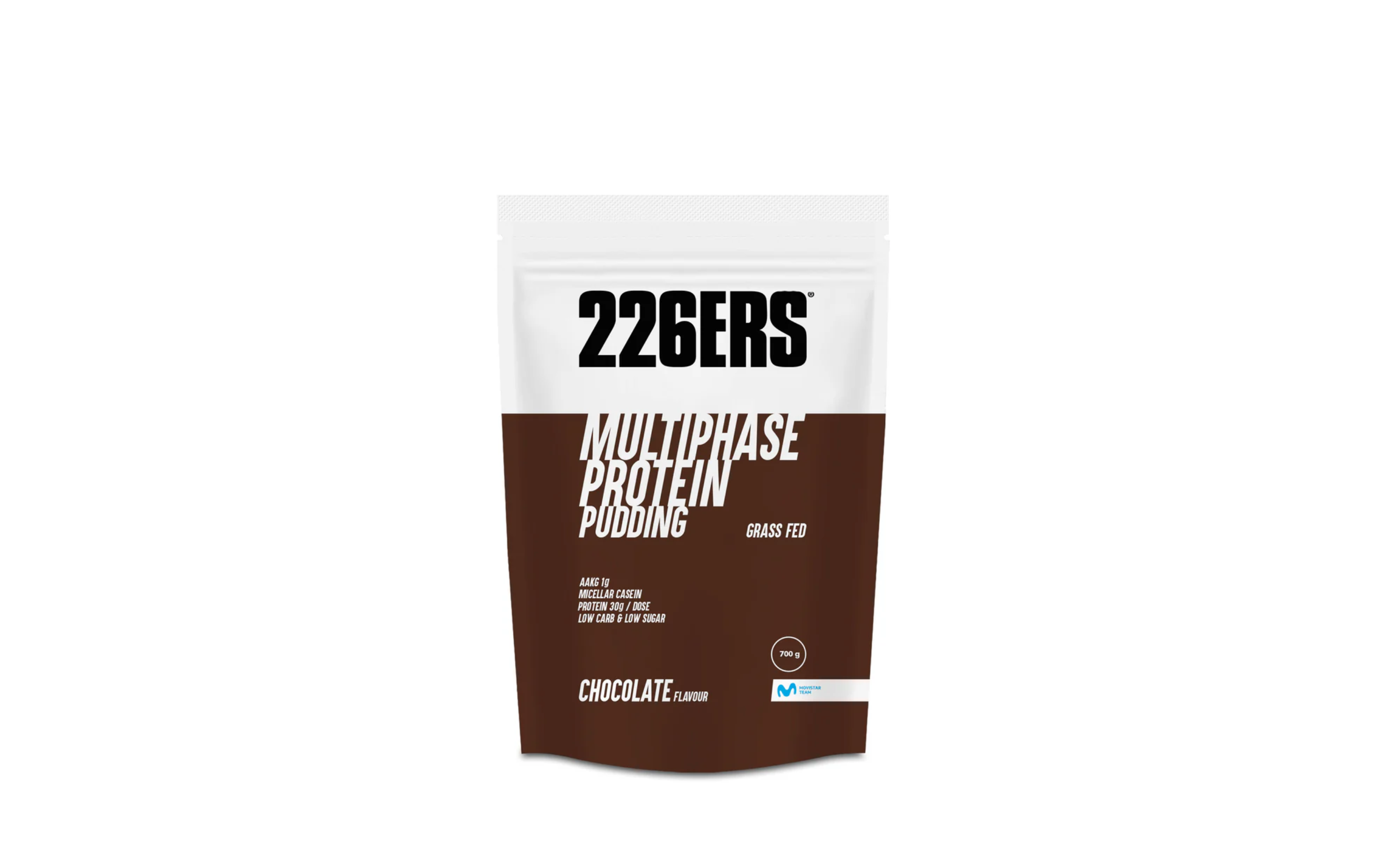 Multiphase protein pudding choco