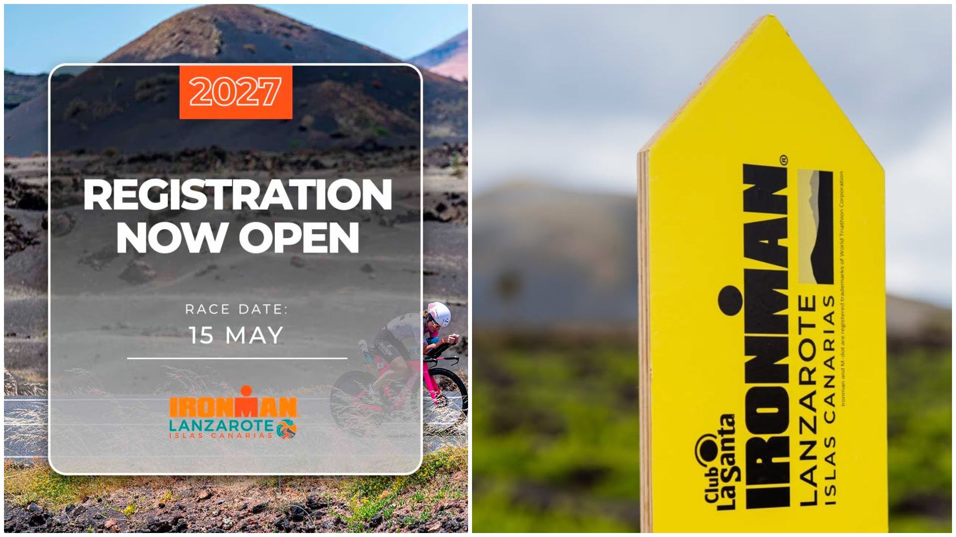IRONMAN Lanzarote regresa el 15 de mayo de 2027.