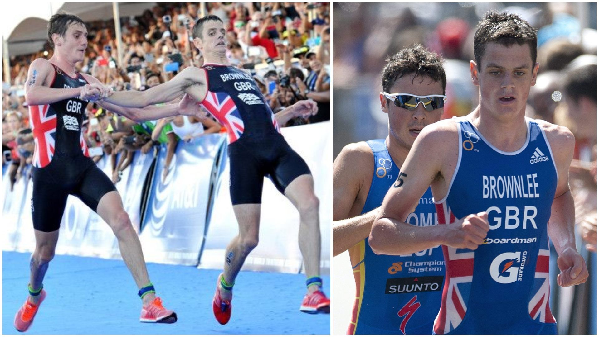 Los 'momentazos' de la carrera de Jonny Brownlee
