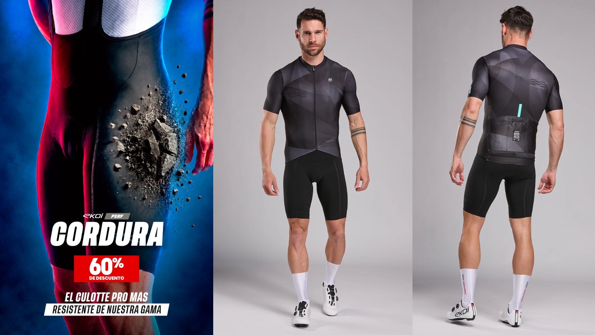 Culote anti abrasión EKOI Racing CORDURA
