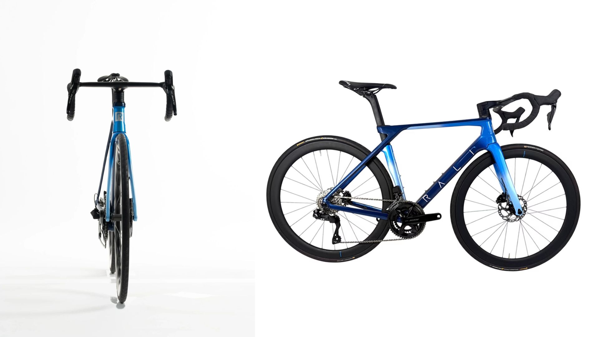 Bicicleta de carretera Rali RDS 700 con ruedas de carbono Bicicleta de carretera Rali RDS 700 con ruedas de carbono