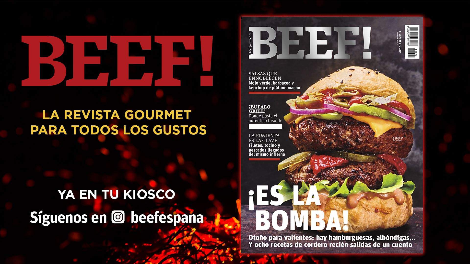 La revista BEEF! vuelve al quiosco este miércoles.