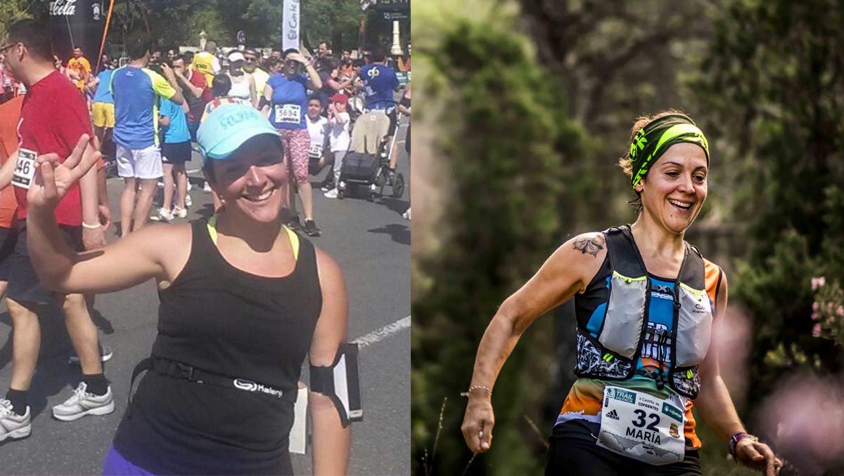 María López Navarro consiguió bajar 10 kilos gracias a la carrera