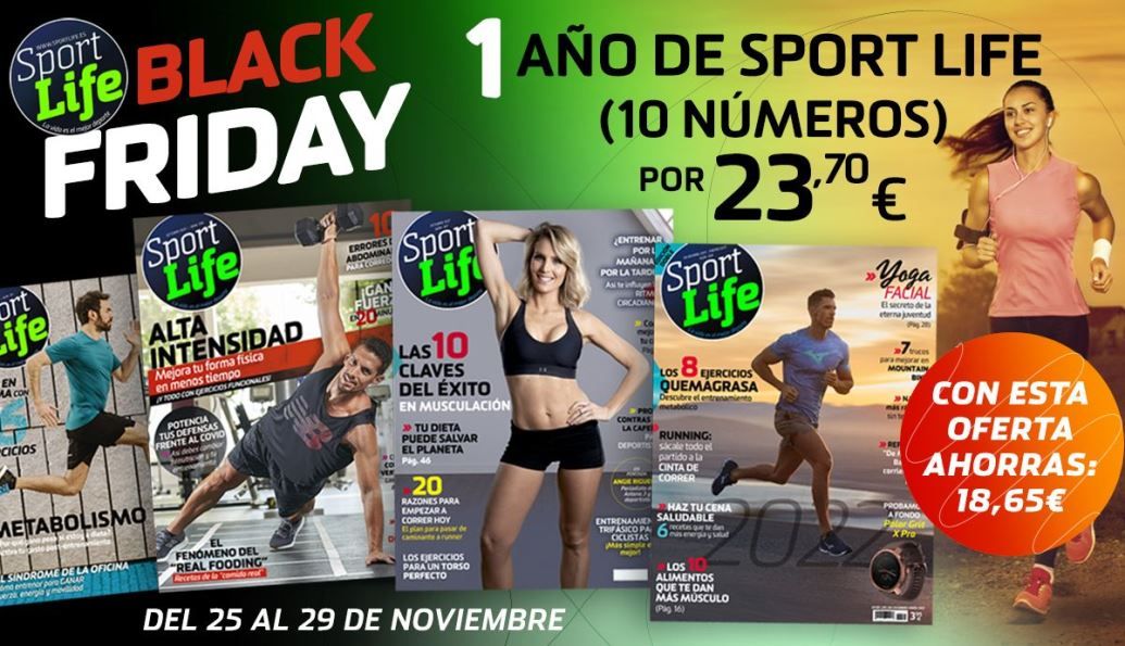 El ofertón de Black Friday de SPORT LIFE en 2021