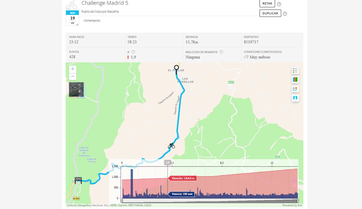 Al acabar tus sesiones en BKOOL Cycling tienes un montón de información sobre tu rendimiento Al acabar tus sesiones en BKOOL Cycling tienes un montón de información sobre tu rendimiento