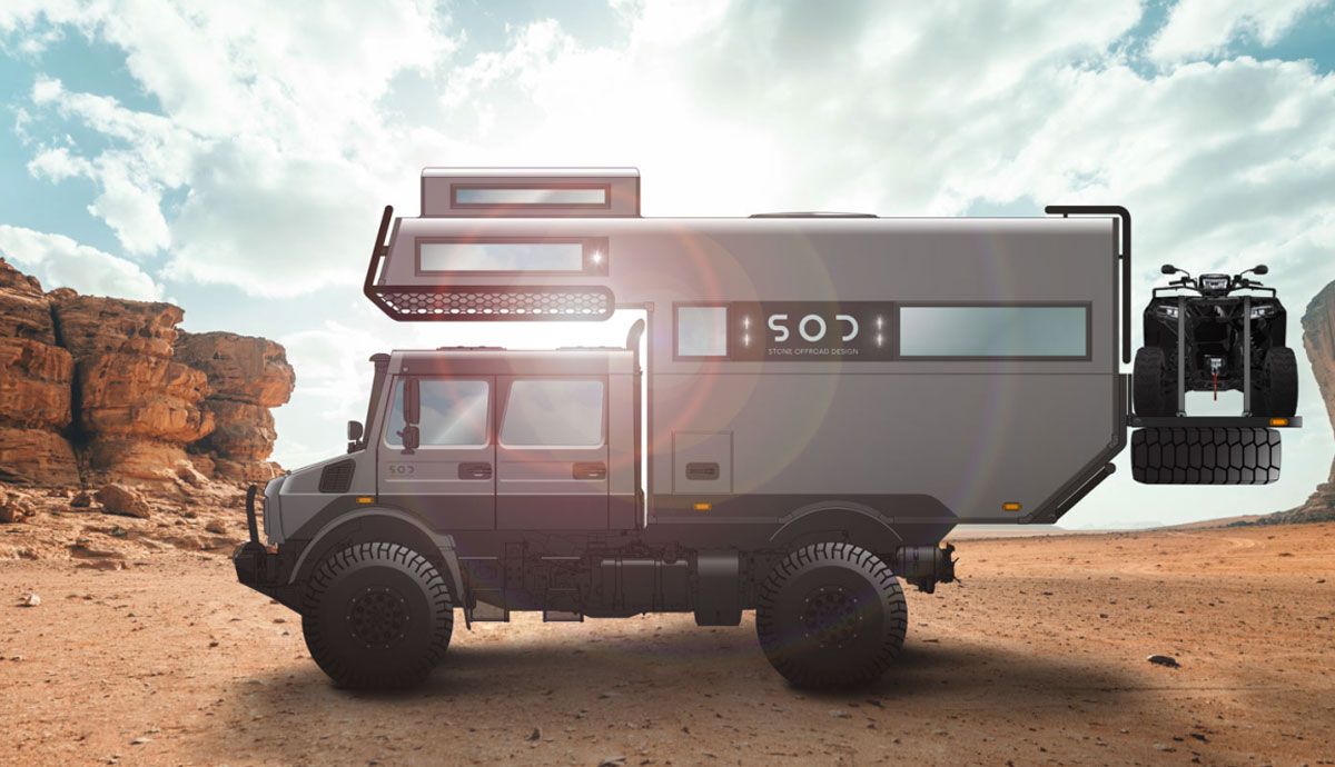 La autocaravana todoterreno de 900 mil euros