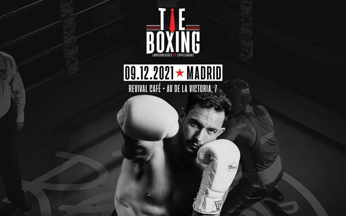 TieBoxing : una velada de boxeo benéfica para cerrar el año luchando por una buena causa.