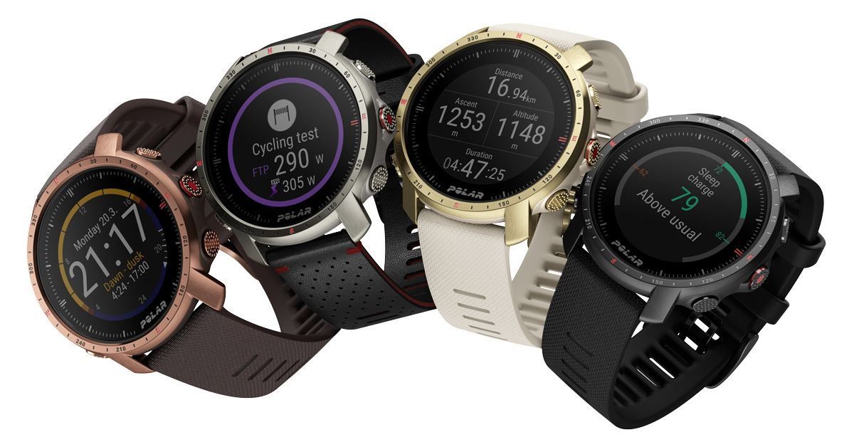Así es la gama de productos Polar Grit X Pro.