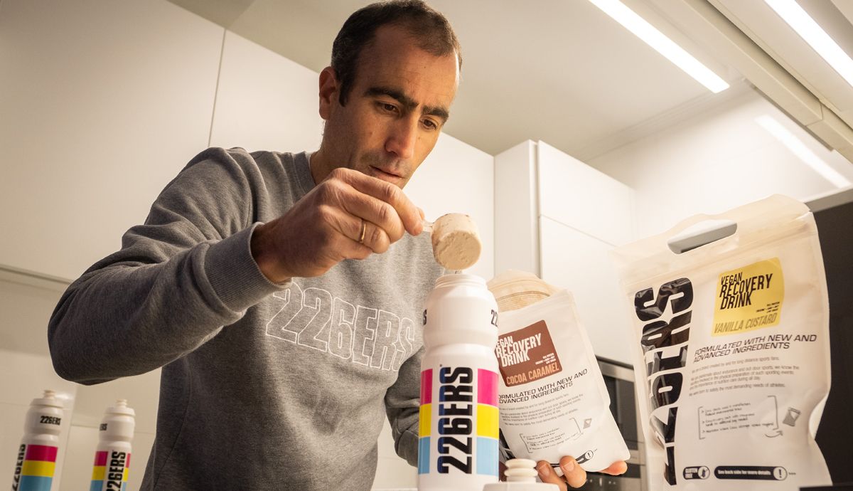 Vegan Recovery Drink, el recuperador vegano de Eneko Llanos