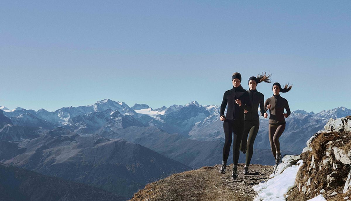 Oysho Seamless Compressive  Extra  Warm, colección para el deporte outdoor en invierno