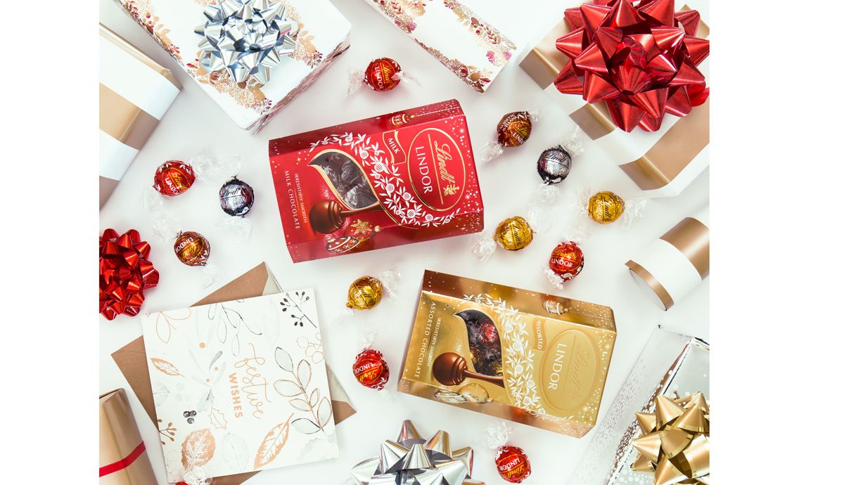 Cornet Surtido Negro de chocolate Lindor