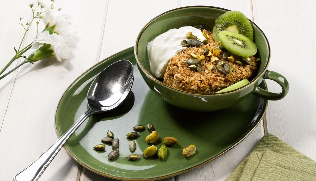 Bol energético de higo y nueces con Weetabix Bol energético de higo y nueces con Weetabix