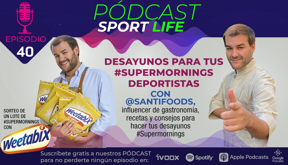 Entrevista a @SantiFoods con sus recetas de cereales para las #supermornings deportistas