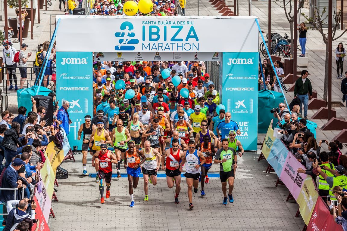 El Santa Eulària Ibiza Marathon se celebra el 9 de abril