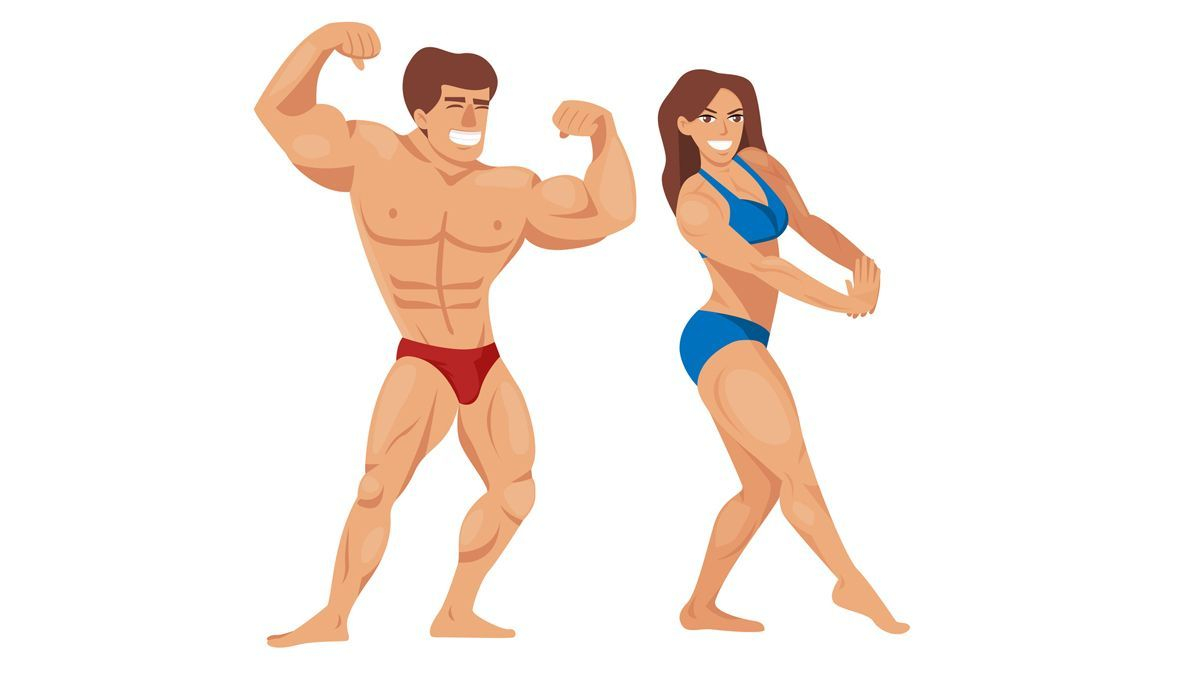 Testosterona, masa muscular, hombres y mujeres Testosterona, masa muscular, hombres y mujeres