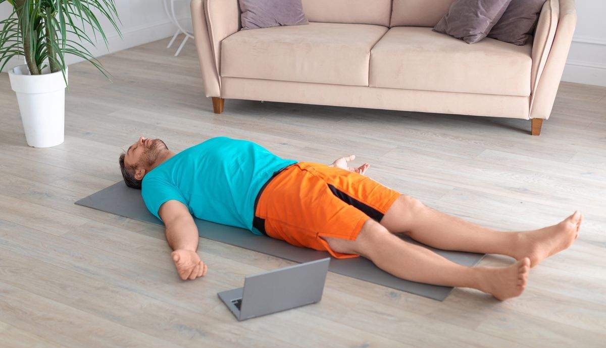 Practica de relajación en casa