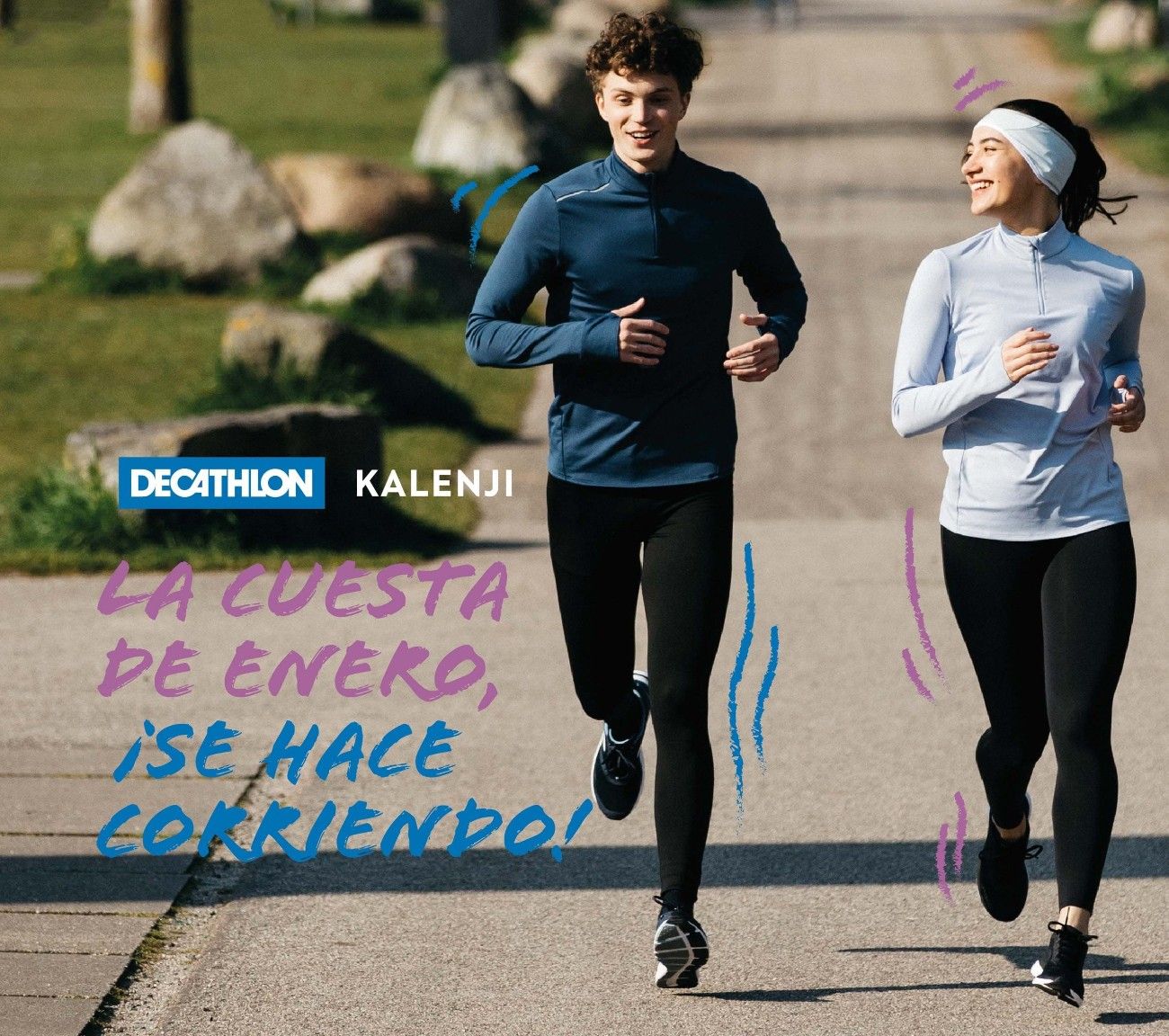 La cuesta de enero, ¡Se hace corriendo!