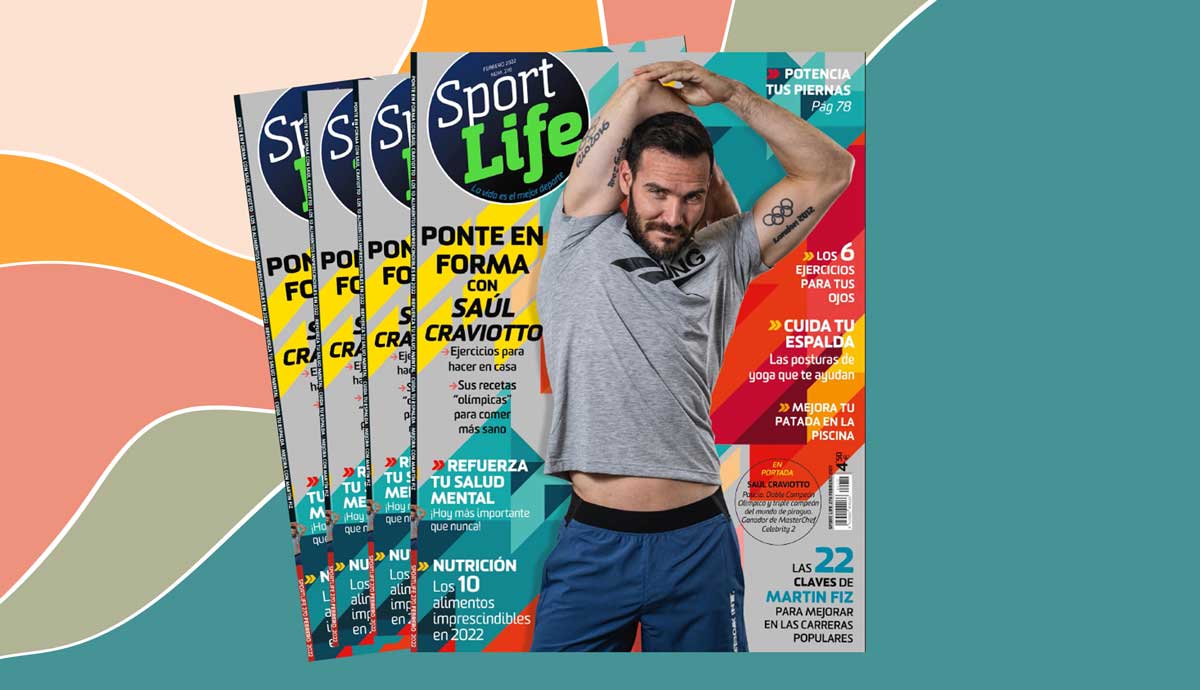 Ponte en forma con Saúl Craviotto y la revista Sport Life de febrero