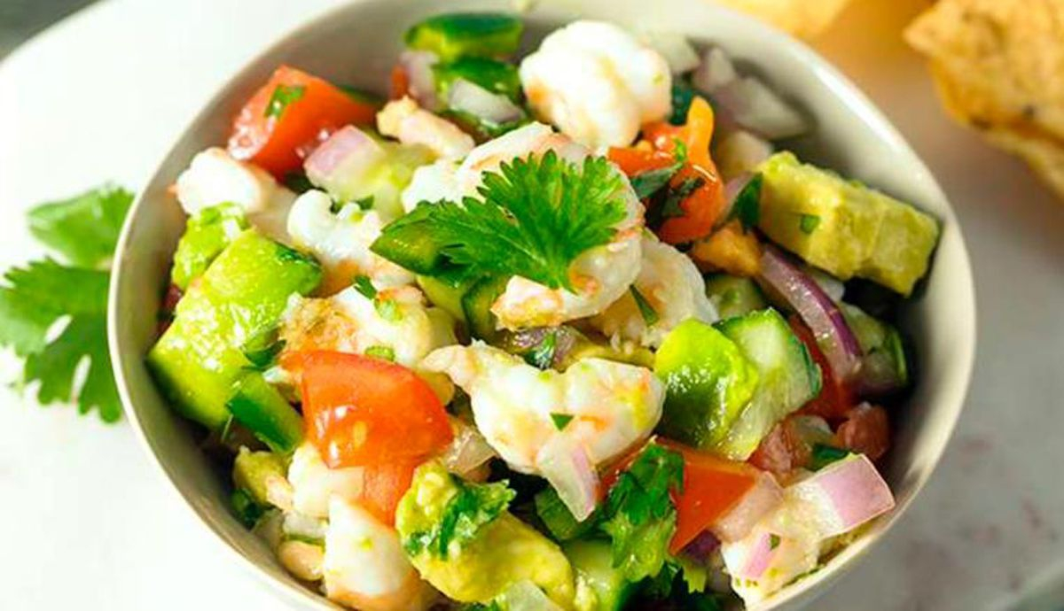 Ceviche de camarones Ceviche de camarones
