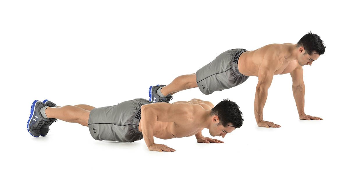 Pectorales, core y tríceps a tope