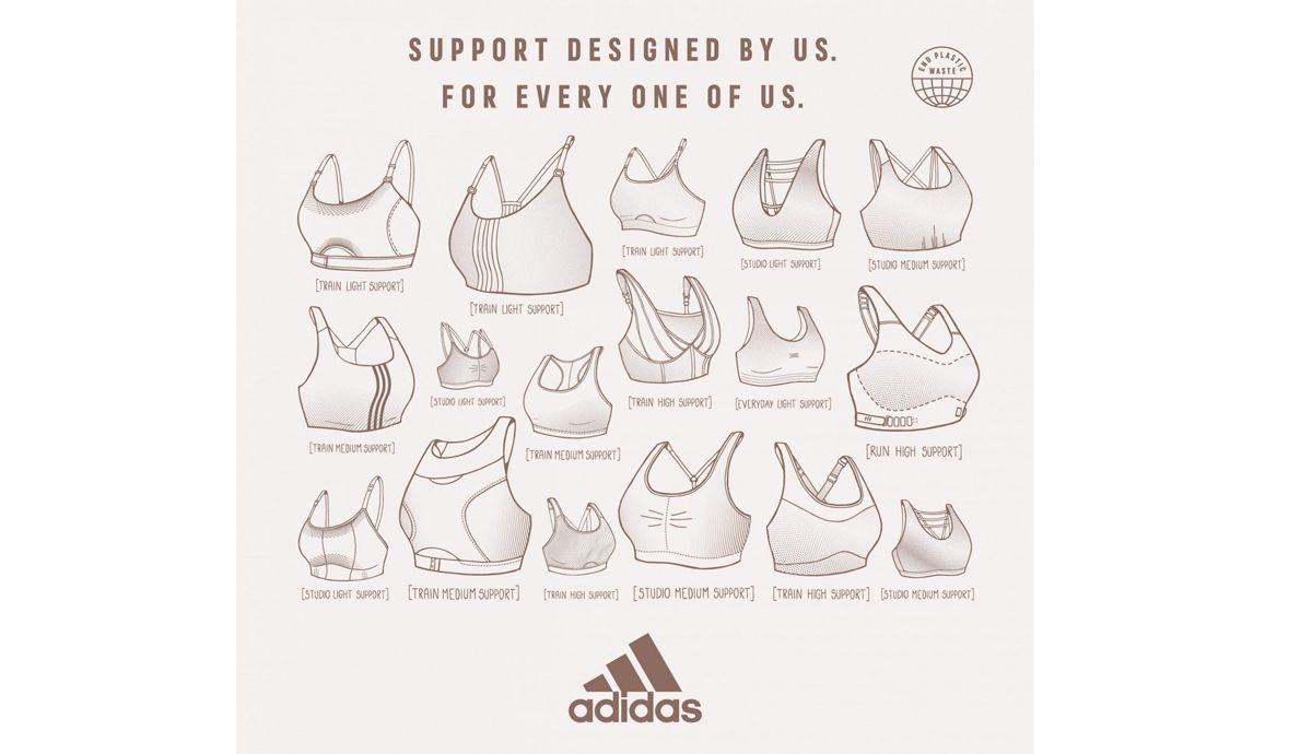 Adidas Bra Revolution, sujetadores deportivos para todas