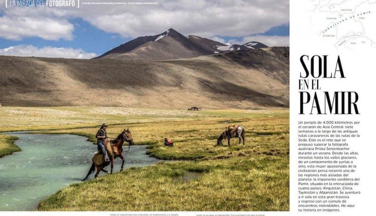 Sola en el Pamir Sola en el Pamir