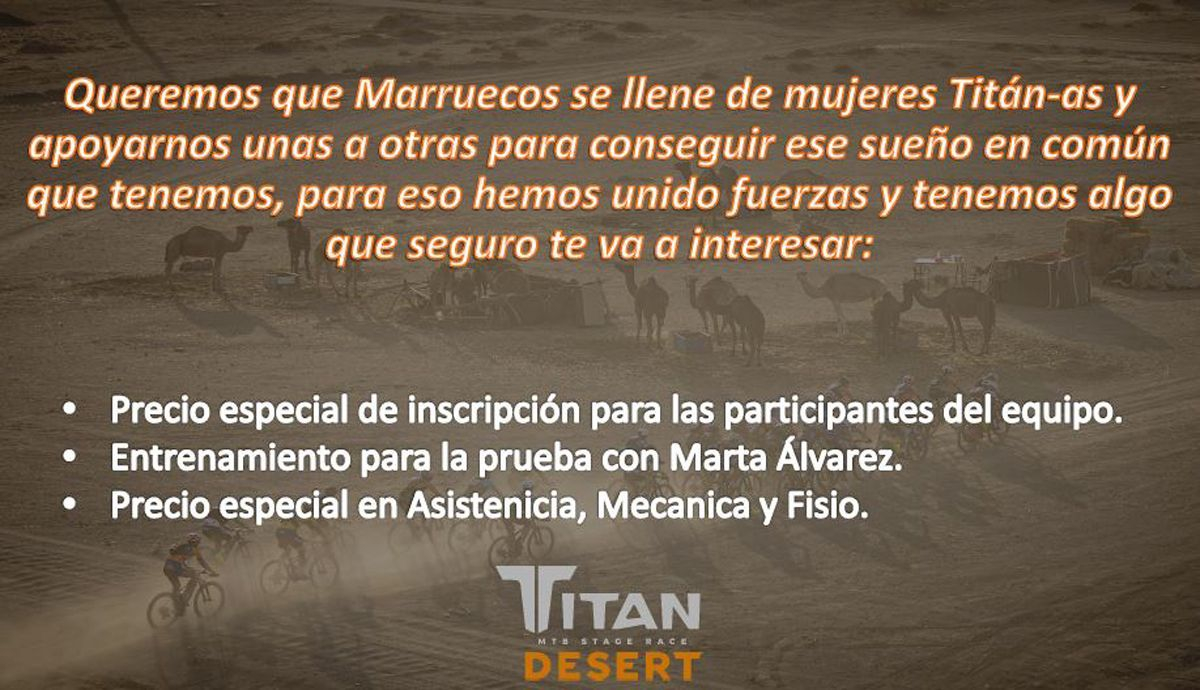 Equipo Titán Desert Woman Equipo Titán Desert Woman
