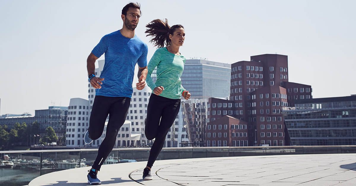 Entrenar los intervalos negativos de carrera