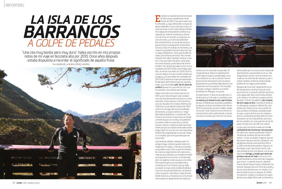 Pedaleando por Gran Canaria
