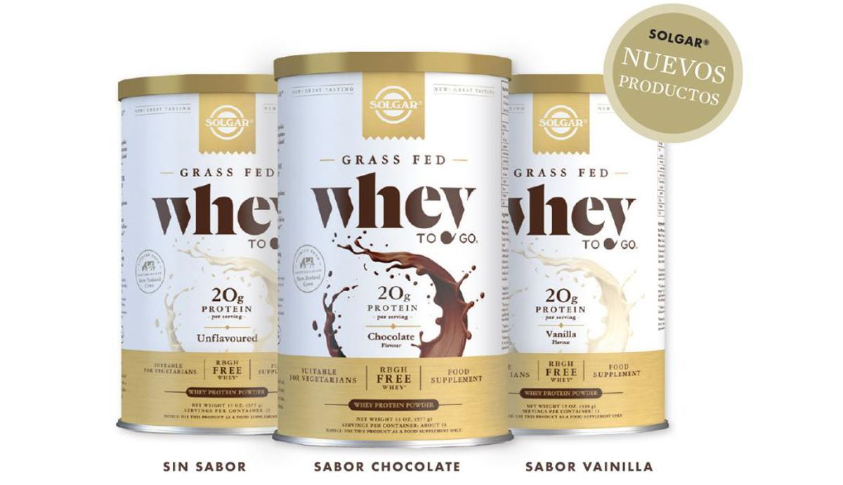 Solgar proteína Whey to Go