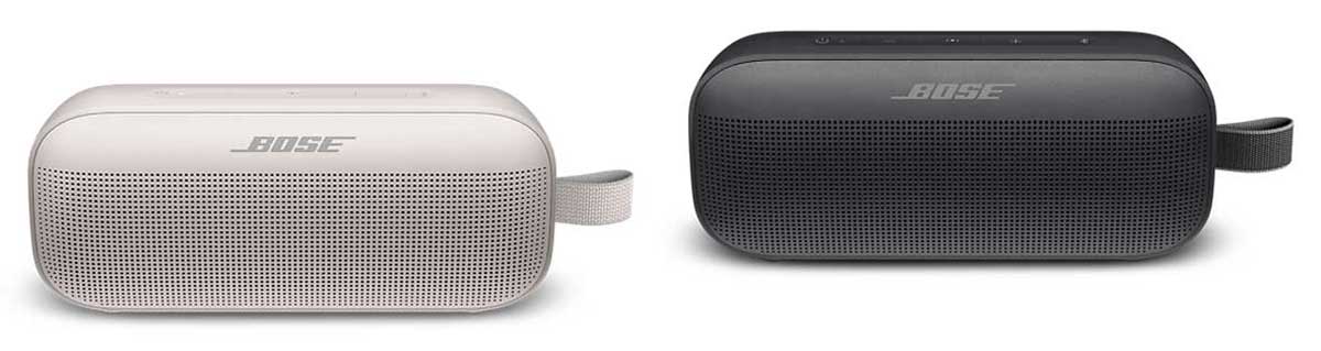 Además del color azul de las fotos, el Bose Soundlink fFex está disponible en blanco y en negro Además del color azul de las fotos, el Bose Soundlink fFex está disponible en blanco y en negro