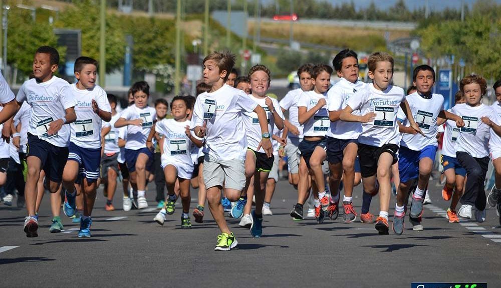 Vuelven las carreras infantiles Profuturo dentro de la fiesta del Movistar Madrid Medio Maratón