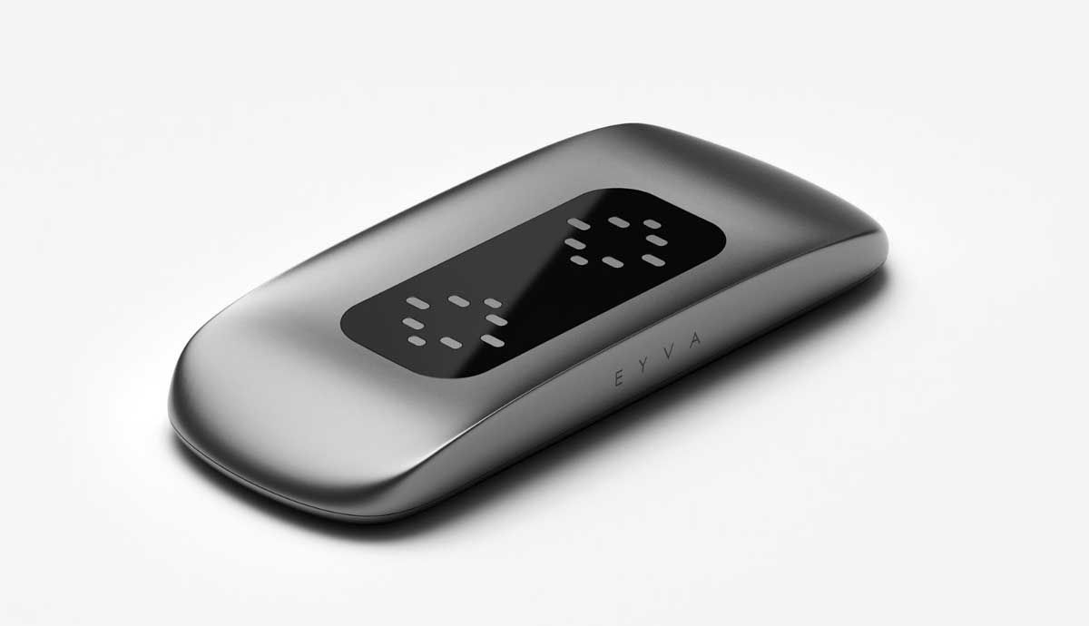 EYVA es un glucómetro no invasivo con el tamaño de un smartphone