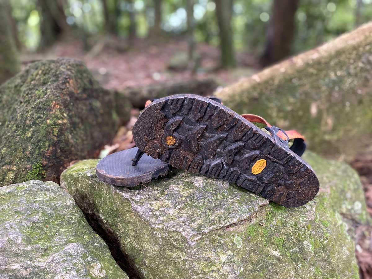 La suela de estas Luna Sandals viene firmada por Vibram®, toda una garantía La suela de estas Luna Sandals viene firmada por Vibram®, toda una garantía