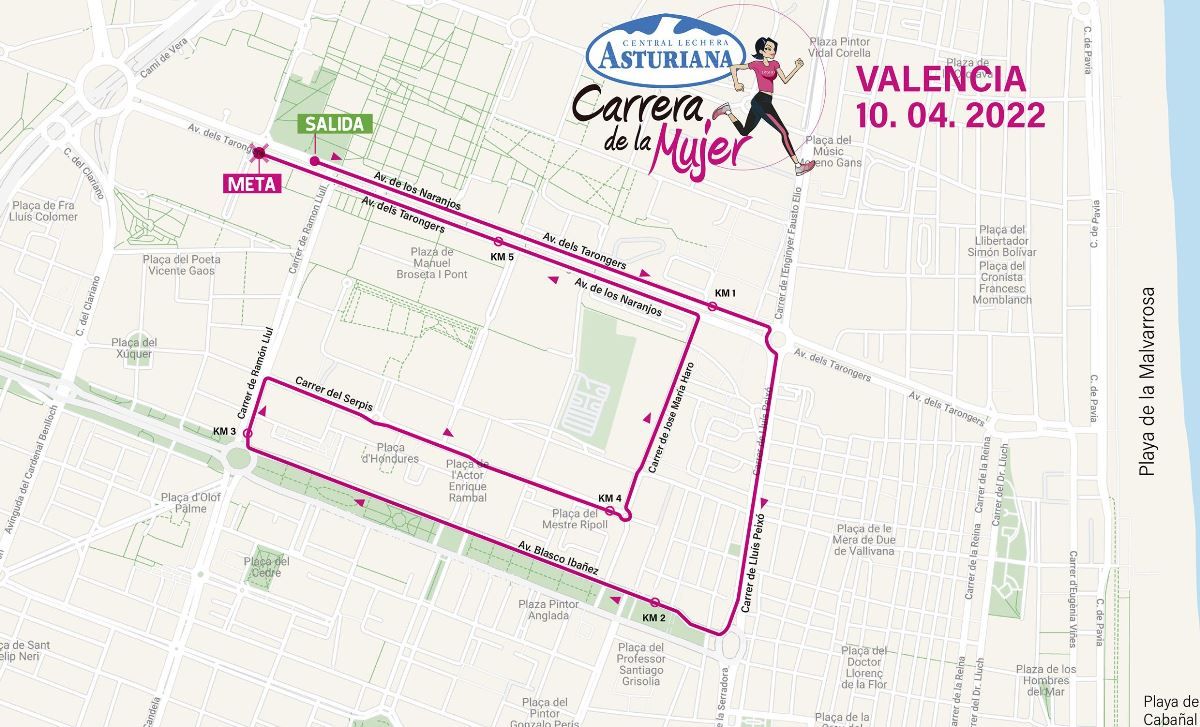 Recorrido CM Valencia 2022