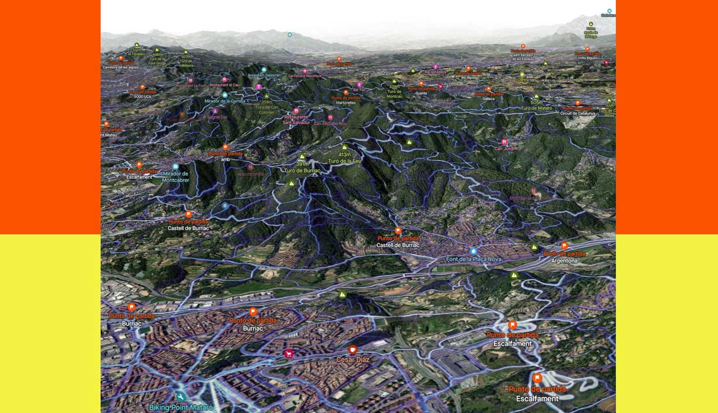 Strava añade puntos de interés a los mapas 3D híbridos y de satélite