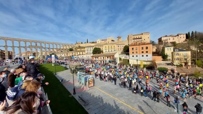 Detienen al cronometrador de la media maratón de Segovia minutos antes del inicio de la prueba.