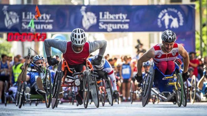 Imagen de la salida de la última edición de la Carrera Liberty
