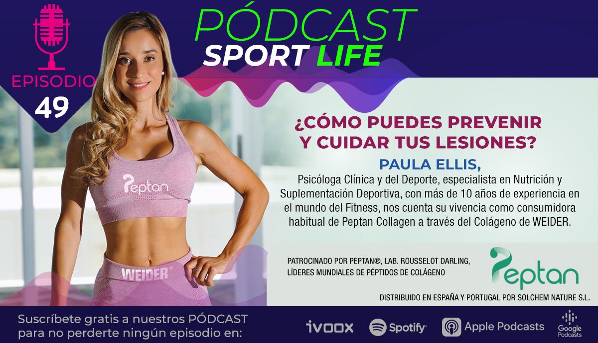 ¿Deben tomar colágeno los deportistas? Nos lo cuenta Paula Ellis