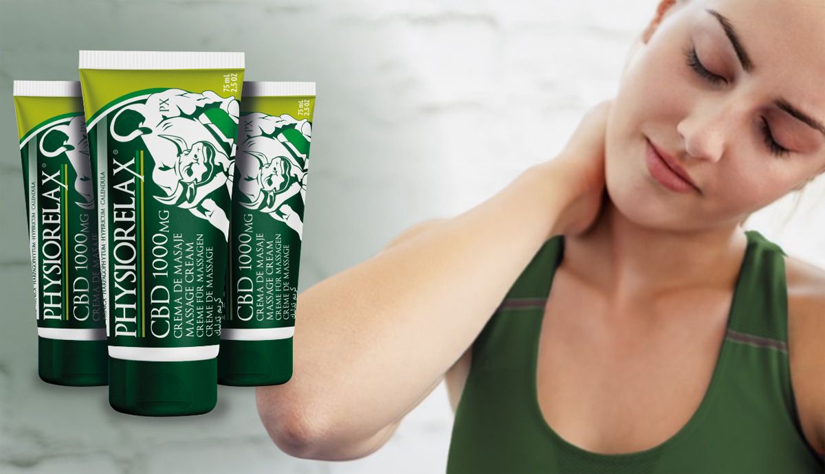 Physiorelax CBD, una nueva crema de masaje con alto contenido en cannabidiol