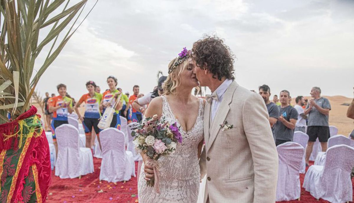 Boda Titán Desert Lorena Isasi y Edi Díaz 1