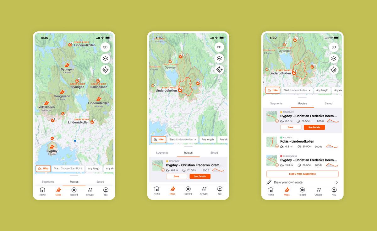strava Trail Networks