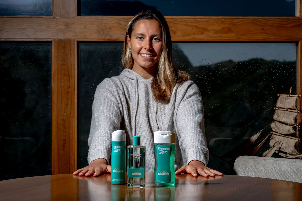 Ariane Ochoa con la línea de fragancias Reebok creada por Tailored Perfumes Ariane Ochoa con la línea de fragancias Reebok creada por Tailored Perfumes
