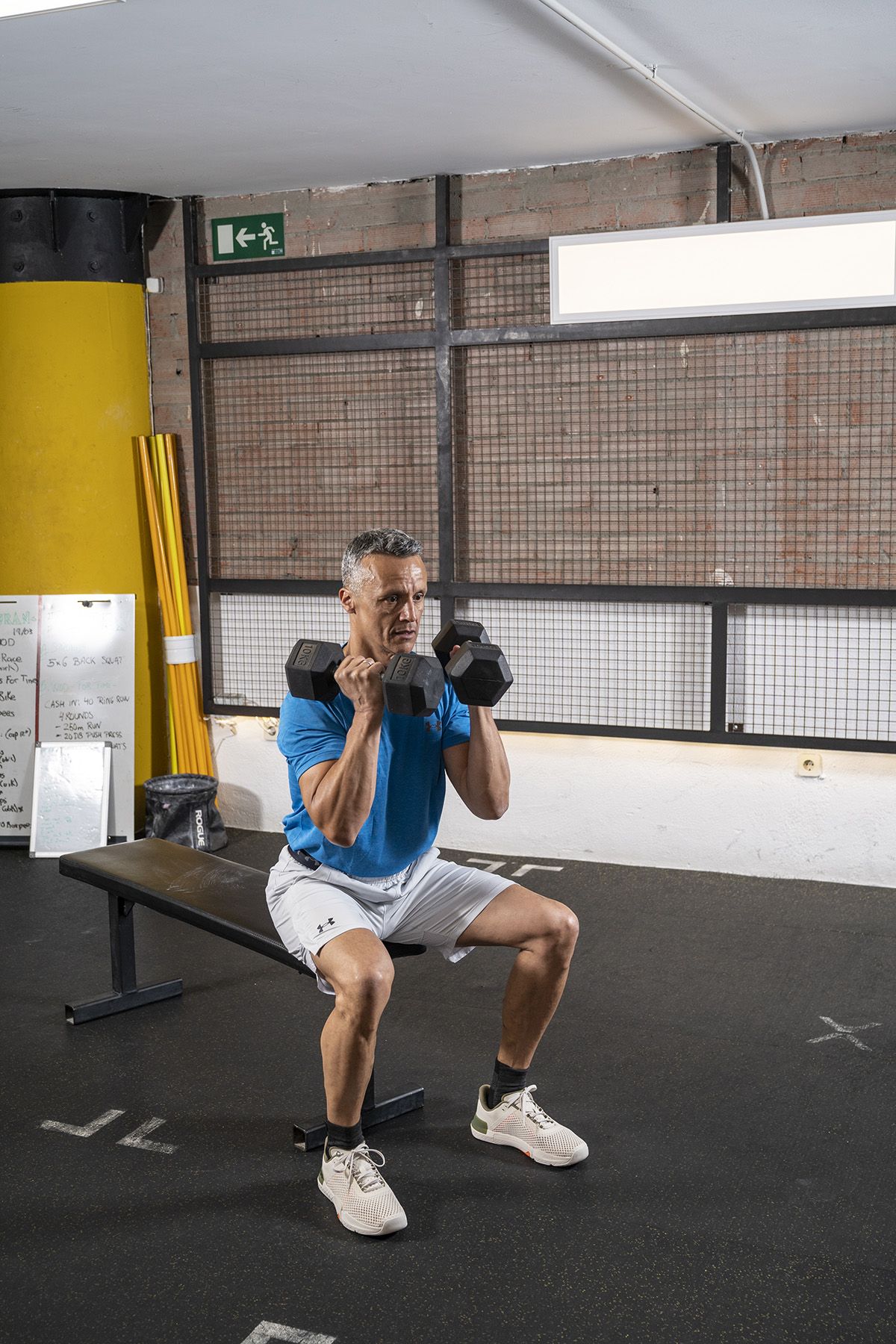 Squat Rack Mancuernas Version Box Squat Rack Mancuernas Version Box