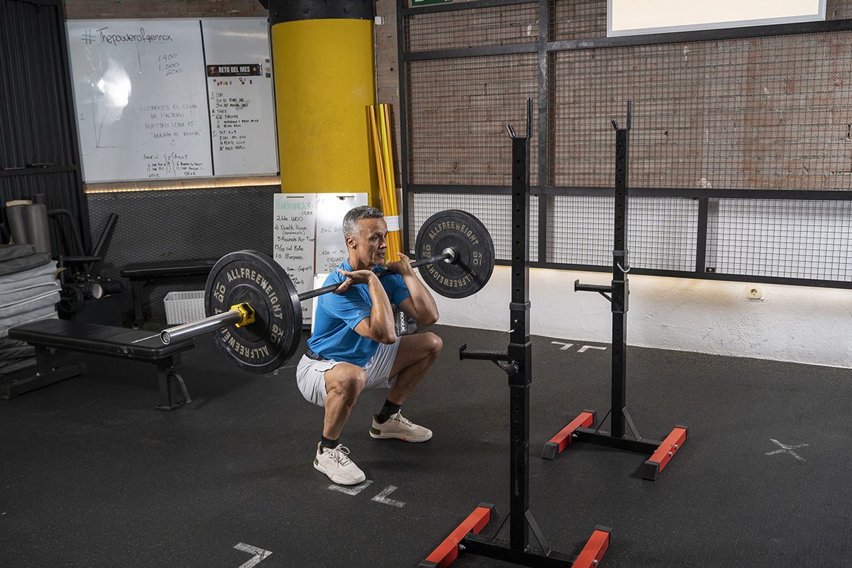 Squat Barra Frontal Squat Barra Frontal