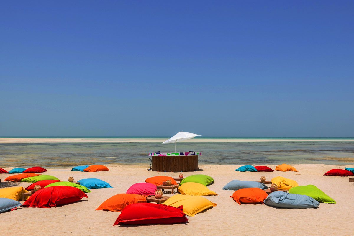 Esta es la playa de Fuwairit, de aguas cristalinas y cálidas, la elegida para el nuevo resort de kitesurf de Catar Esta es la playa de Fuwairit, de aguas cristalinas y cálidas, la elegida para el nuevo resort de kitesurf de Catar